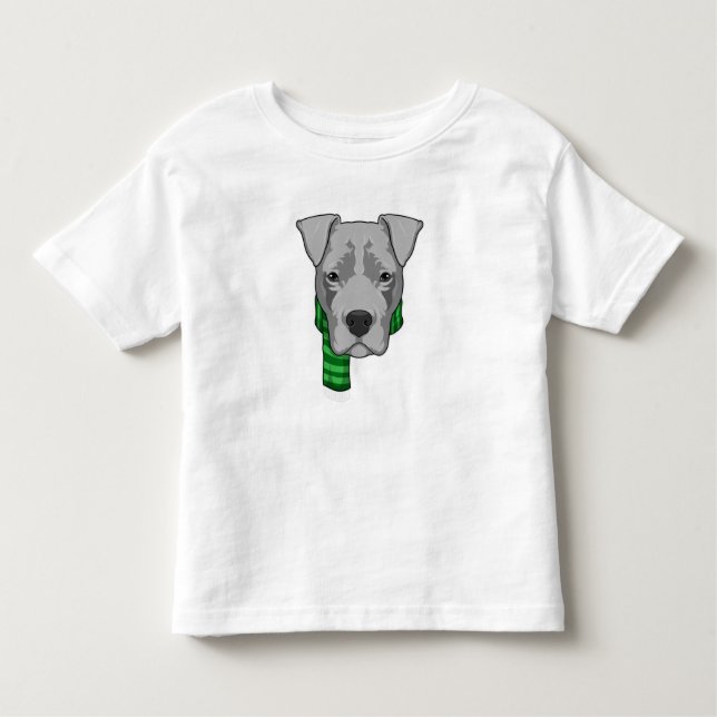 Camiseta Infantil Cães com Scarf (Frente)