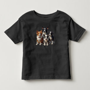 Camiseta Infantil Cães Pequenos Adoráveis