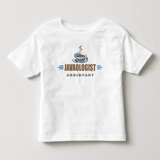 Camiseta Infantil Café Divertido (Frente)