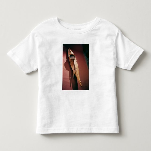 Camiseta Infantil Caiaque de Tinglit (Frente)