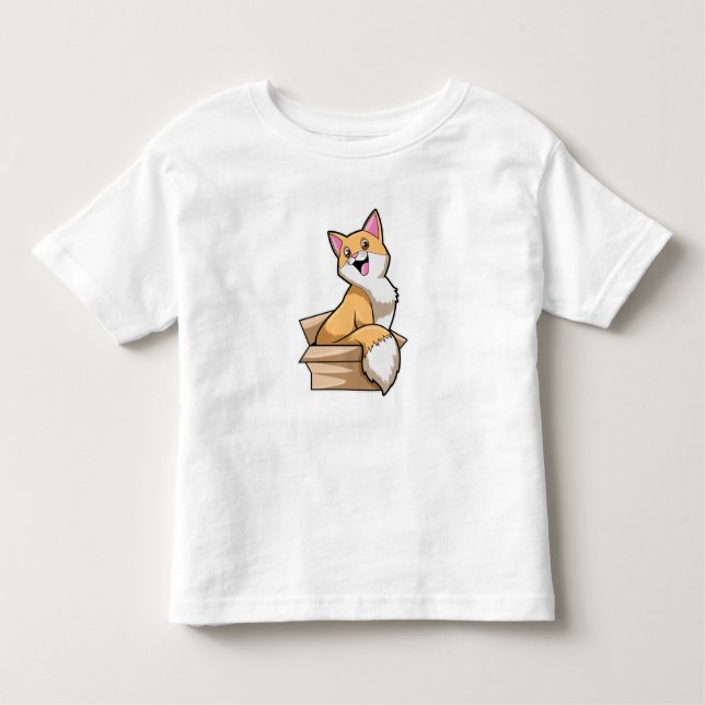 Camiseta Infantil Caixa de Gatos (Frente)