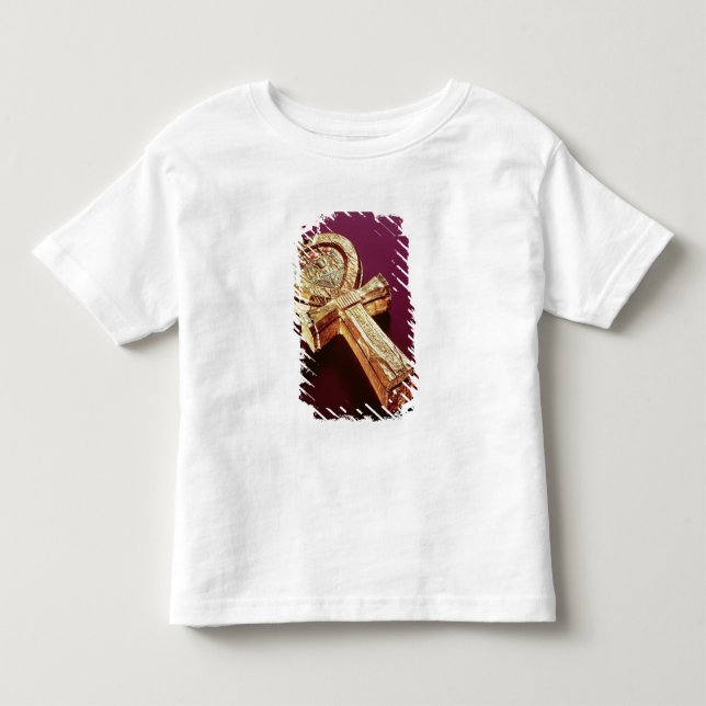 Camiseta Infantil Caixa do espelho sob a forma de um ankh 2 (Frente)