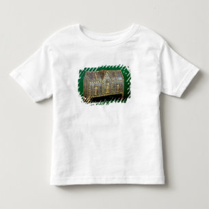 Camiseta Infantil Caixa do relicário de St. Calminius, Limoges
