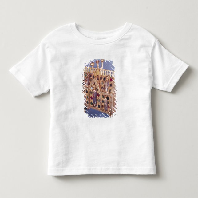 Camiseta Infantil Caixa sob a forma de uma casa, Limousin do (Frente)