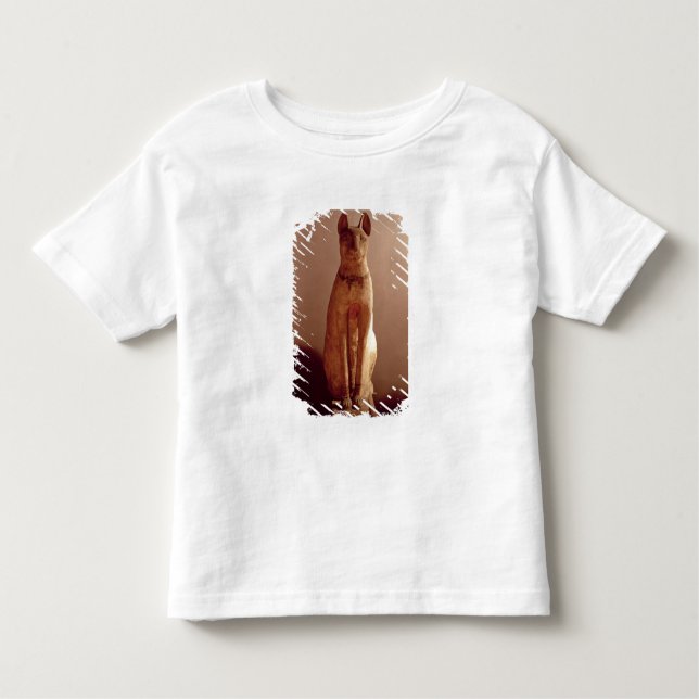 Camiseta Infantil Caixão de um gato protegido pela deusa Bastet (p (Frente)