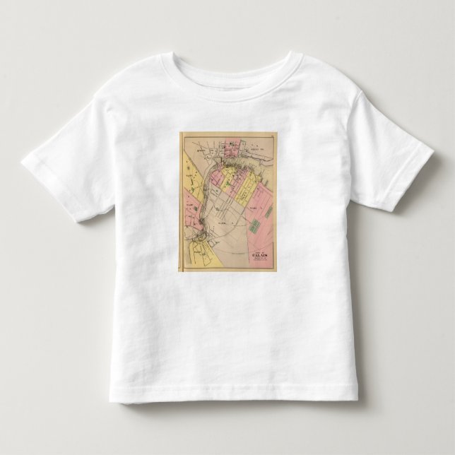 Camiseta Infantil Calais, Washington Co (Frente)