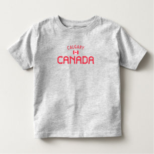 Camiseta Infantil Calgary em apuros do Canadá