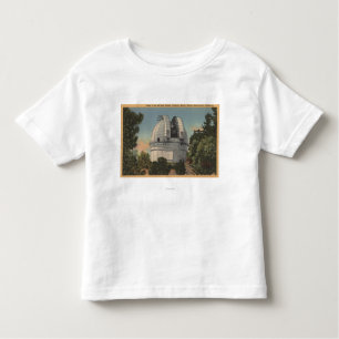 Camiseta Infantil Califórnia - vista da abóbada de Mount Wilson