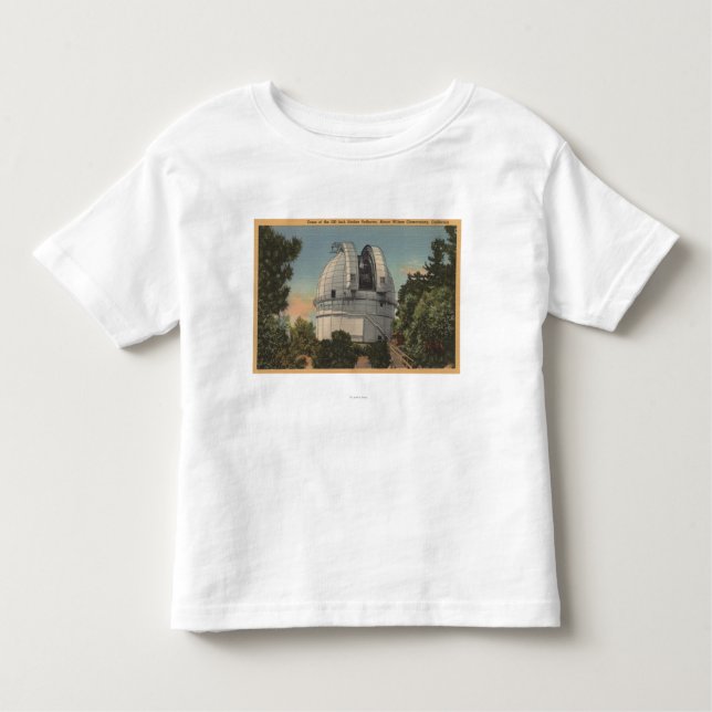 Camiseta Infantil Califórnia - vista da abóbada de Mount Wilson (Frente)