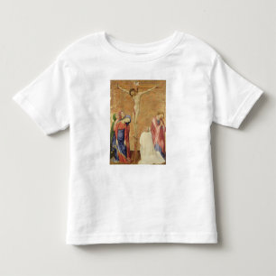 Camiseta Infantil Calvário com uma monge cartuxa, 1389-95