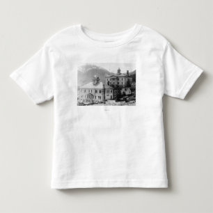 Camiseta Infantil Câmara municipal e tribunal em Juneau