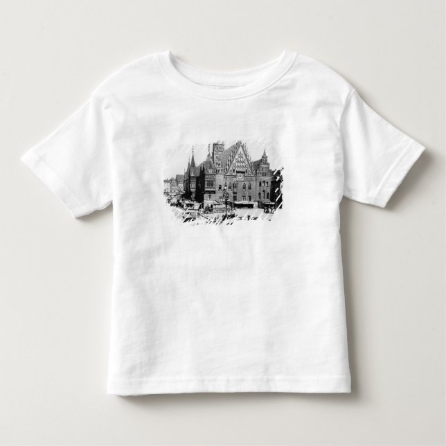 Camiseta Infantil Câmara municipal, Polônia de Breslau, c.1910 (Frente)