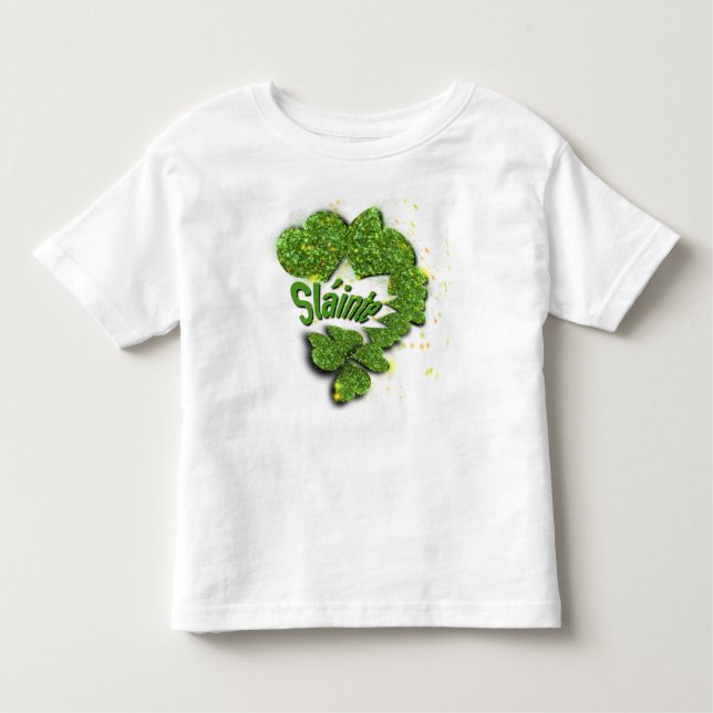 Camiseta Infantil Camarões verdes | espumantes ShainteT-Shirt (Frente)