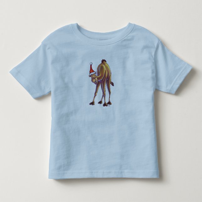 Camiseta Infantil Camel Christmas (Frente)