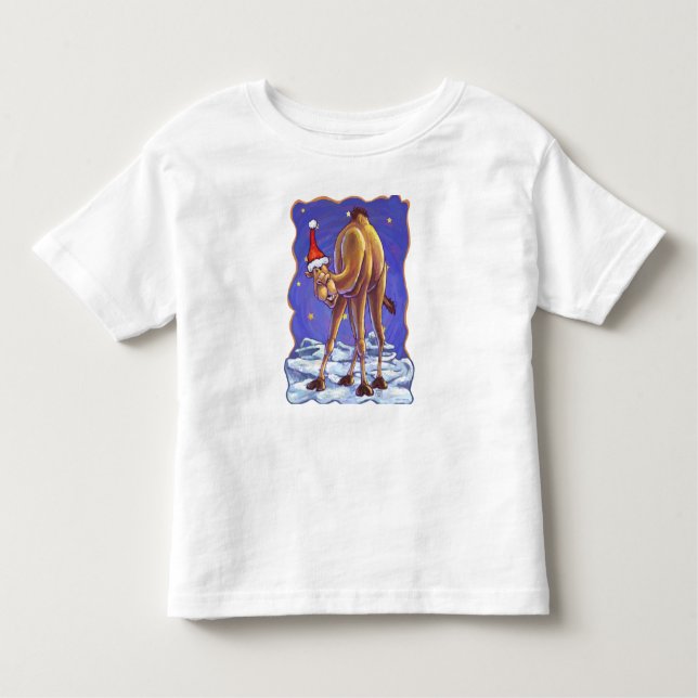 Camiseta Infantil Camel Christmas (Frente)