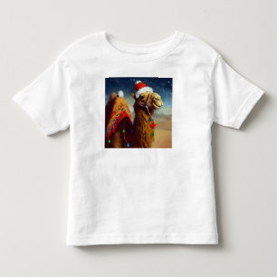 Camiseta Infantil Camelo de Natal 3