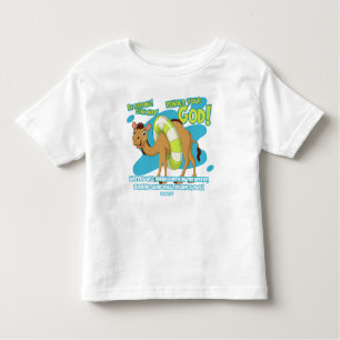 Camiseta Infantil Camelo Poolside