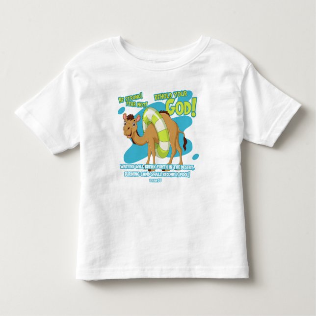 Camiseta Infantil Camelo Poolside (Frente)