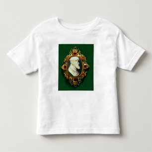 Camiseta Infantil Cameo que carrega o retrato de Charles mim da