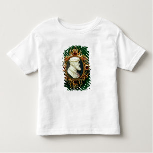 Camiseta Infantil Cameo que carrega o retrato de Charles mim da