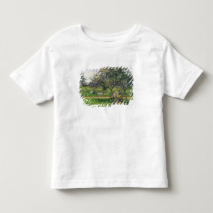 Camiseta Infantil Camille Pissarro   o carrinho de mão, pomar, c.18