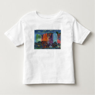 Camiseta Infantil Caminhada à caverna dos ventos na noite