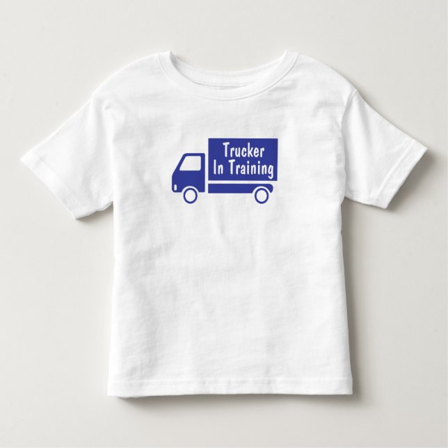 Camiseta Infantil Caminhante na formação de caminhoneiros (Frente)