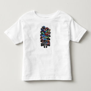 Camiseta Infantil Caminhão monstro de cartum