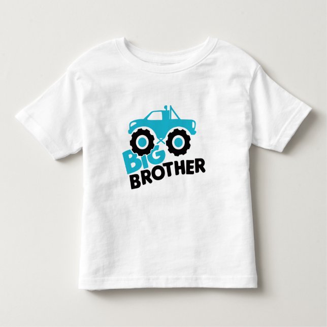 Camiseta Infantil Caminhão Monstro do Big Brother (Frente)