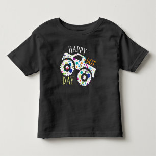 Camiseta Infantil Caminhão Monstro feliz Dia dos Pontinhos personali