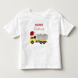 Camiseta Infantil Caminhões De Transporte De Caminhões-Tanque De Nat