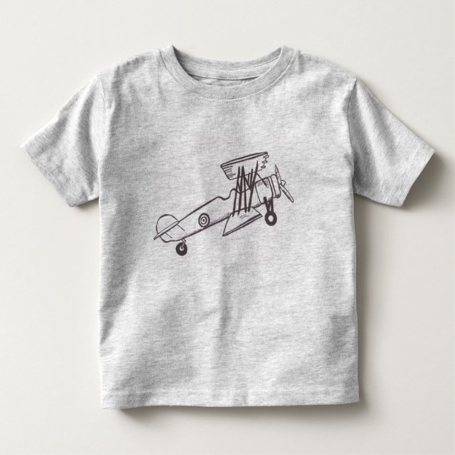 Camiseta Infantil Camisa-Camisa-Camisa-T Avie Toddler (Frente)