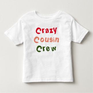 Camiseta Infantil Camisa-T de Cousin Crew Toddler