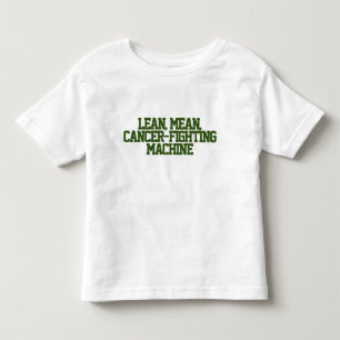 Camiseta Infantil Camisa-T de Toddler, Máquina de Combate a cancere
