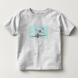 Camiseta Infantil Camisa-T infantil de "Luta de Avião".