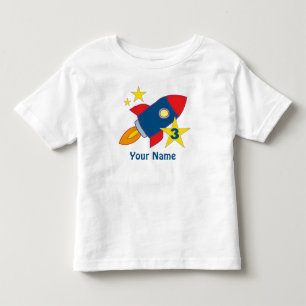 Camiseta Infantil Camisa-T Personalizada para Entrega aniversário de