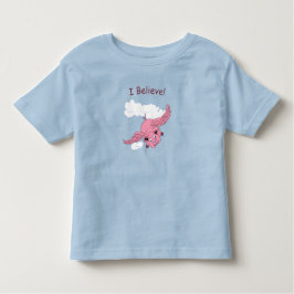 Camiseta Infantil Camisa-T-Suíno Voadora