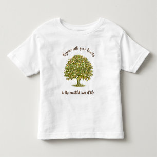 Camiseta Infantil Camiseiros de árvore genealógica T-Shirt, família 