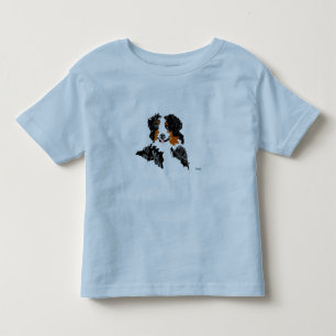 Camiseta Infantil Camiseta: Cães de Montanha Bernese