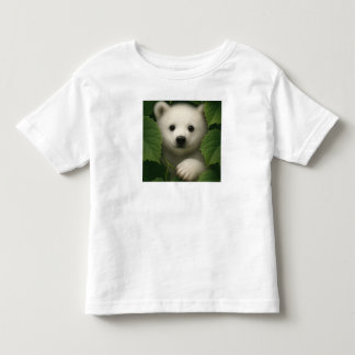 Camiseta Infantil “Camiseta Infantil de Urso Polar Fofo – Roupa de I