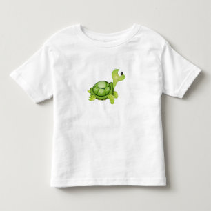 Camiseta Infantil "Camisola da tartaruga do selo pequeno do amor do