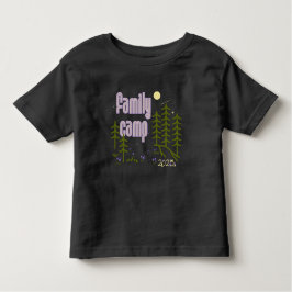 Camiseta Infantil Camp Familiar 2023 T-shirt Toddler