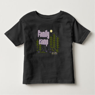Camiseta Infantil Camp Familiar 2023 T-shirt Toddler