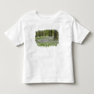 Camiseta Infantil Campainhas azuis e Carvalhos na Primavera, Little