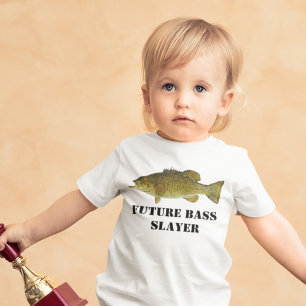 Camiseta Infantil Campanha de pesca para a futura camada de vidro