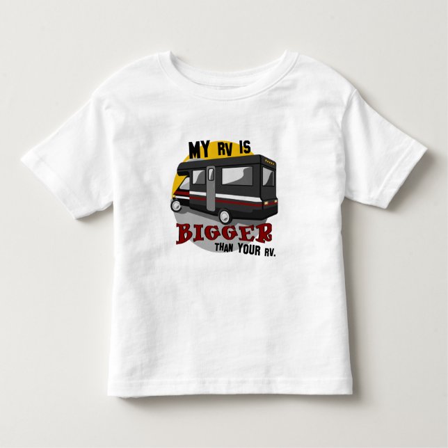 Camiseta Infantil Camper Todler Shirt RV (Frente)