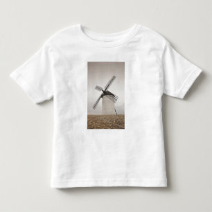 Camiseta Infantil Campo de Criptana, antigos moinhos de vento da La