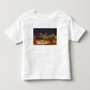Camiseta Infantil Canadá, Alberta, Calgary: Paisagem Urbana da