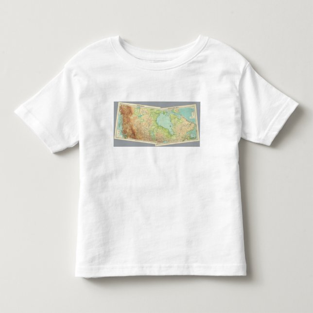 Camiseta Infantil Canadá composto (Frente)