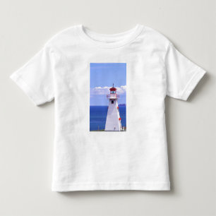 Camiseta Infantil Canadá, Ilha do Príncipe Edward. Cabo Tryon